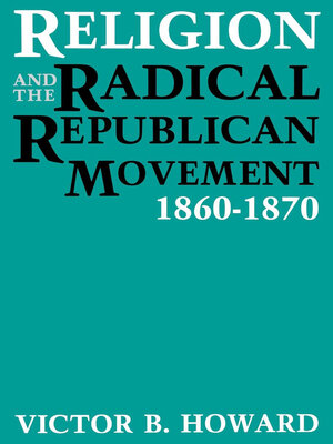 cover image of Religion and the Radical Republican Movement